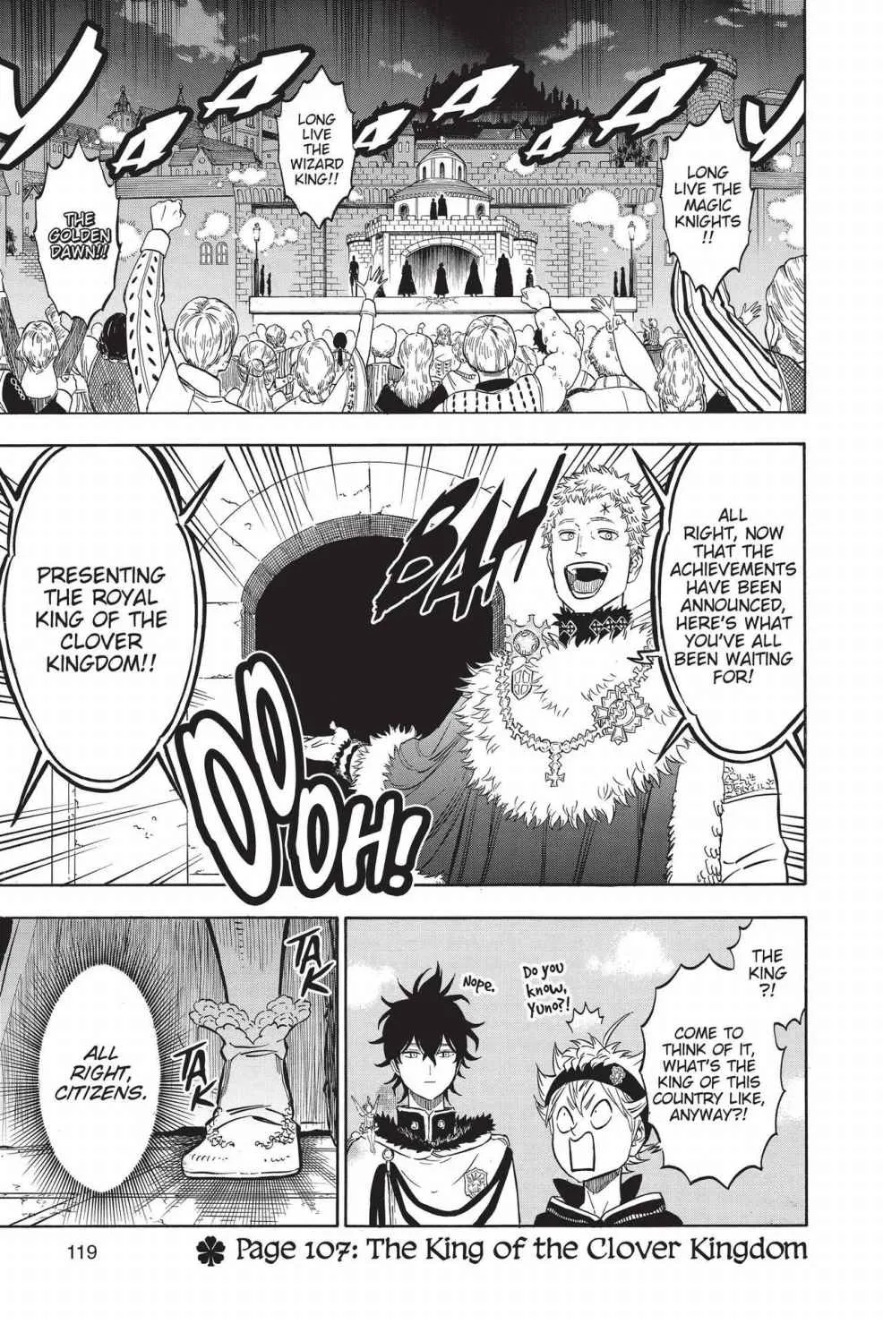 Black Clover - Chapter 105 - Page 1