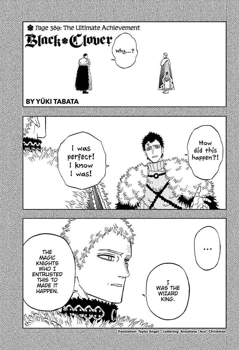Black Clover - Chapter 388 - Page 1