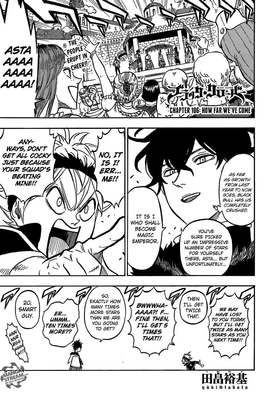 Black Clover - Chapter 106 - Page 1