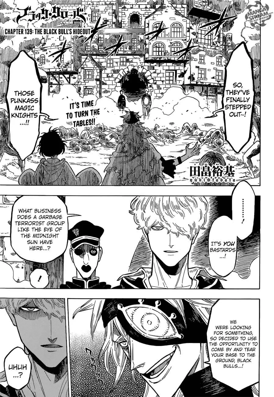 Black Clover - Chapter 139 - Page 1