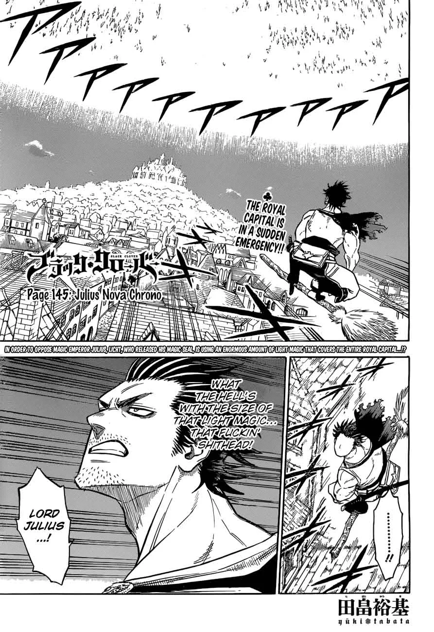 Black Clover - Chapter 145 - Page 1