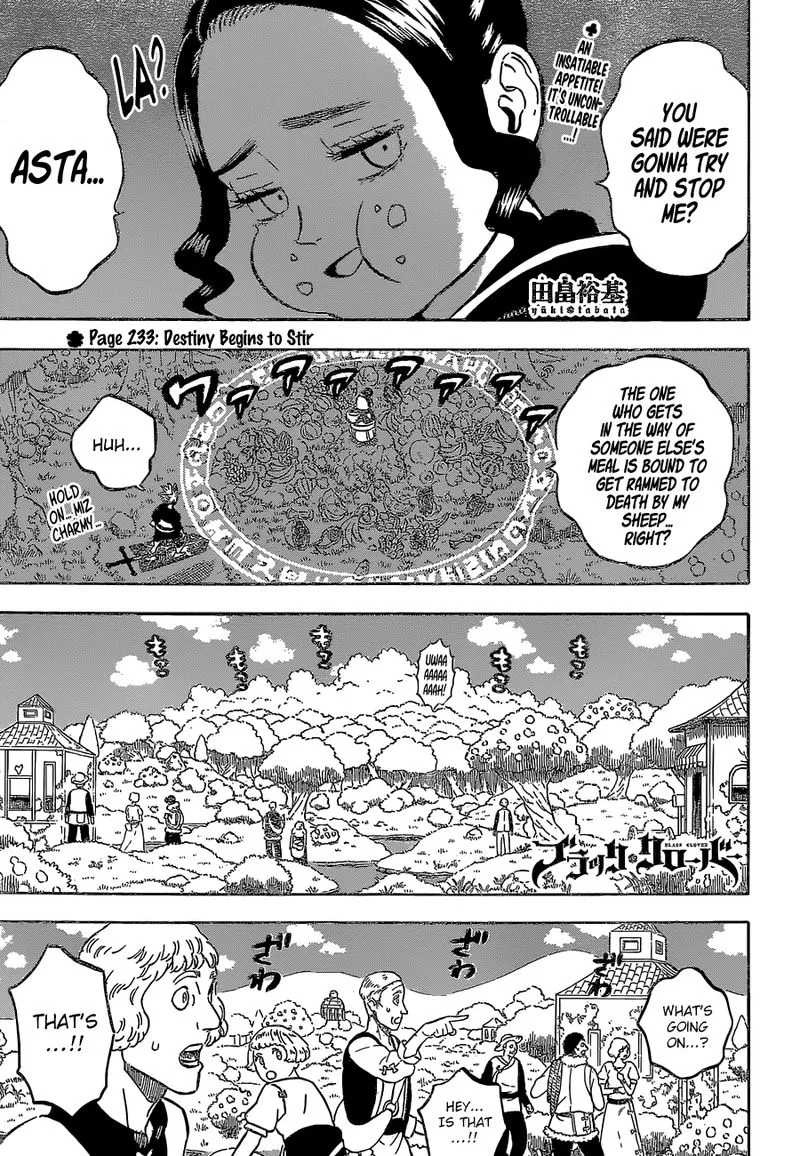 Black Clover - Chapter 233 - Page 1