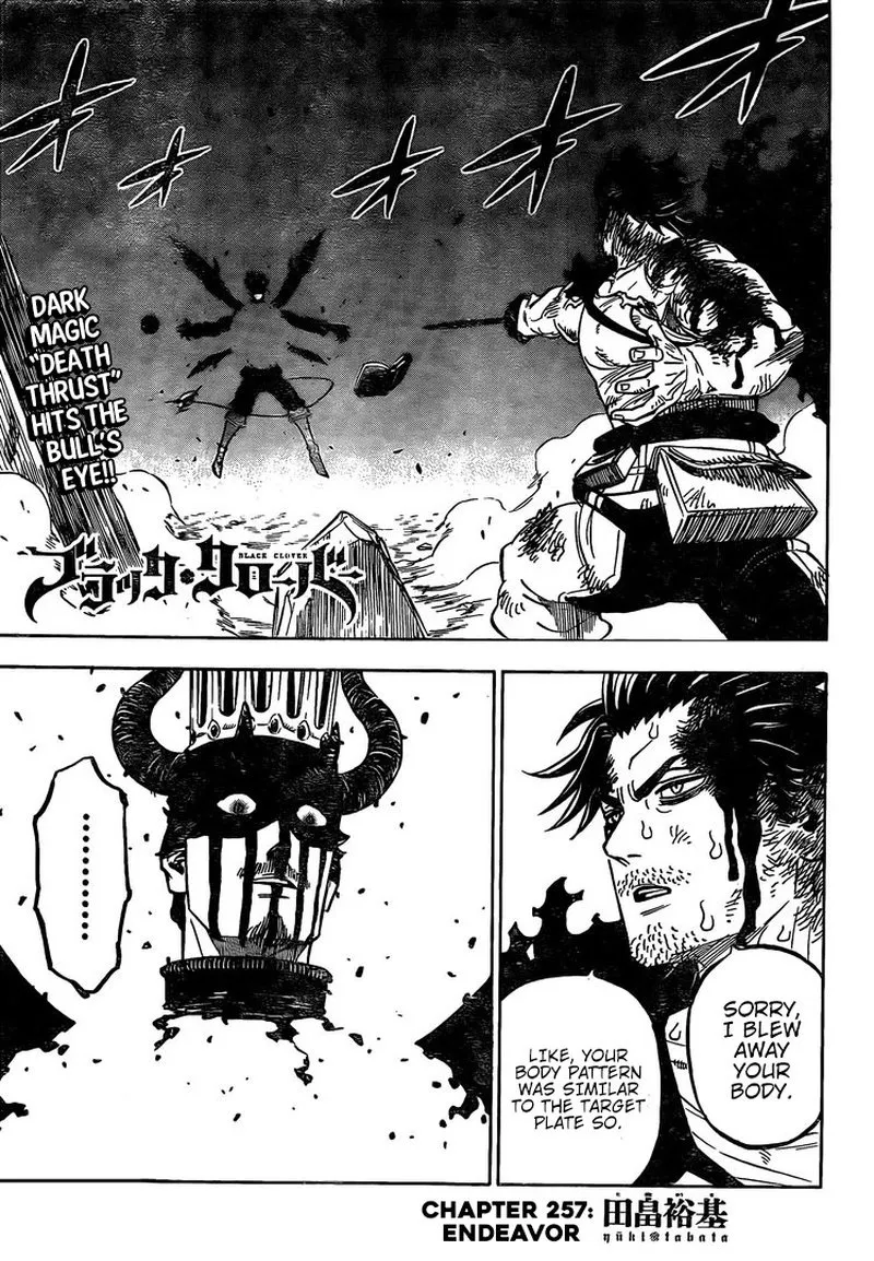 Black Clover - Chapter 257 - Page 1