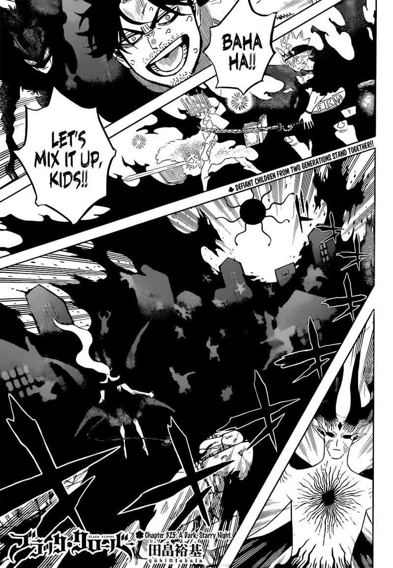 Black Clover - Chapter 325 - Page 1