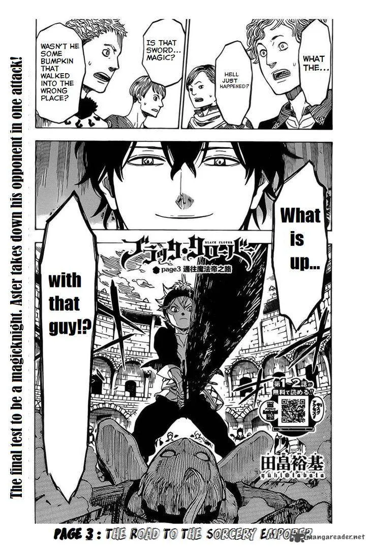 Black Clover - Chapter 3 - Page 2